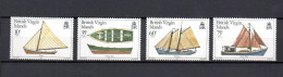 Virgin Islands 1984 Set Ships/boat/Schiffe Stamps (Michel 490/93) MNH - Iles Vièrges Britanniques