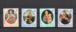 Virgin Islands 1983 Set Art/Raffael/Christmas Stamps (Michel 460/63) MNH - Britse Maagdeneilanden