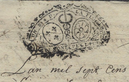 1725 GENERALITE DE MONTPELLIER  Au Nom De Dieu ..vente PAR NOTAIRE SIGN . V.SCANS - Seals Of Generality