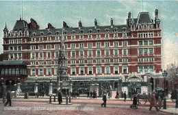 ROYAUME UNI - Angleterre - London - Charing Cross Station & Charing Cross - Colorisé - Animé - Carte Postale Ancienne - Other & Unclassified