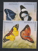 ANTIGUA - 1997 - N°YT. 2114 à 2117 - Papillons / Butterflies - Neuf Luxe ** / MNH / Postfrisch - Vlinders