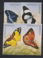 ANTIGUA - 1997 - N°YT. 2114 à 2117 - Papillons / Butterflies - Neuf Luxe ** / MNH / Postfrisch - Papillons