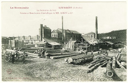 14 - B9311CPA - LIVAROT - Scieries Et Manufacture Emballages LEROY - Bon état - CALVADOS - Livarot