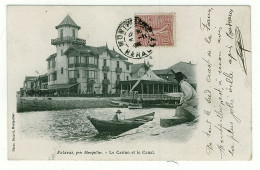 34 - B5137CPA - PALAVAS LES FLOTS - Le Casino Et Le Canal - CARTE PIONNIERE - Très Bon état - HERAULT - Palavas Les Flots