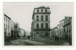 34 - B5116CPSM - LUNEL - Entrée Des Remparts Et Bd Lafayette - Très Bon état - HERAULT - Lunel