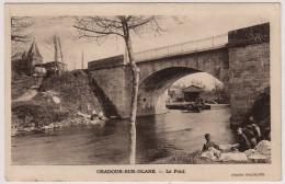 87 - T13925CPA - ORADOUR SUR GLANE - Le Pont - Laveuses - Très Bon état - HAUTE-VIENNE - Oradour Sur Glane