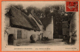 28 - B34888CPA - JOUY - CHARTRES - Intérieur De Ferme -certe Pionnier, Presurseur - Très Bon état - EURE-ET-LOIR - Jouy