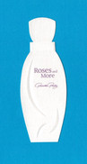 Cartes Parfumées Carte ROSES AND MORE De  PRISCILLA PRESLEY Réplique Flacon - Modern (from 1961)