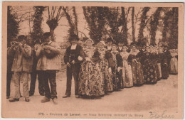 CLOHARS CARNOET  NOCE BRETONNE REVENANT DU BOURG - Clohars-Carnoët