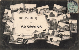 FRANCE - Souvenir De Sancoins - Multi-vues De Différents Endroits - Des Monuments - Carte-Postale Ancienne - Sancoins