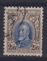 Southern Rhodesia: 1931/37   KGV   SG26     2/6d   [Perf: 12]   Used - Südrhodesien (...-1964)