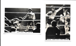 CG22 - CARTES CIGARETTES KINGS - BOXE - BENNY LYNCH Vs SMALL MONTANA - Other & Unclassified