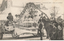 78 LE PERRAY EN YVELINES #23909 CAVALCADE 1908 CHAR DE LA REINE CHEVAUX - Le Perray En Yvelines
