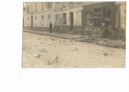 60 - Très Rare Carte-photo - Grève Des Boutonniers 1909 - L'Action Directe à St-CREPIN (Maison DONDELLE). Photo LEPINE. - Streiks
