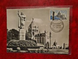 Carte 1960 MAXI   BASILIQUE DE LISIEUX - Non Classés