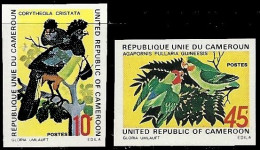 (008) Cameroon / Cameroun  Fauna / Animals / Vögel / Birds / Oiseaux / Imperf. ** / Mnh  Michel 715-16 B - Cameroun (1960-...)