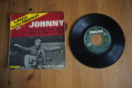 JOHNNY HALLYDAY  LES ROCKS LES PLUS TERRIBLES VOL 1 SP POCHETTE CARTON1964 VARIANTE - 45 Rpm - Maxi-Single