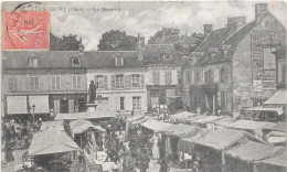 60 - LIANCOURT - Le Marché - Animée - Liancourt