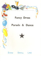 SS Southern Cross Shaw Savill Lane Fancy Dress Ship Menu - Menus