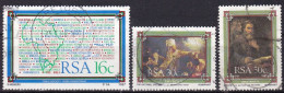 SUD AFRICA 1987 LA SOCIETA BIBLICA IN SUD AFRICA SERIE COMPLETA USATA COME DA FOTO - Used Stamps