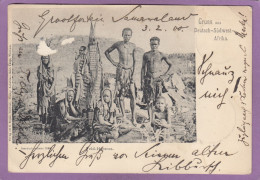 GRUSS AUS SÜDWEST-AFRIKA/FELD HEREROS,UM 1900. - Namibia