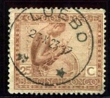 Congo Luebo Oblit. Keach 5D1-Dmyt Sur C.O.B. 110 Le 23/10/1923 - Used Stamps