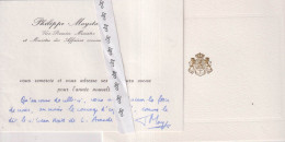 Autographe PHILIPPE MAYSTADT - Politisch Und Militärisch