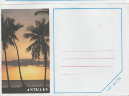 Netherlands Antilles PAR AVION Cover - UNUSED - Curazao, Antillas Holandesas, Aruba