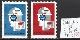 ROUMANIE 2461-62 ** Côte 2.70 € - Unused Stamps