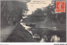 AHXP8-35-0856 - REDON - I Et V - Le Canal Et Le Pont De La Fonderie  - Redon