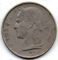 Belgique 1 Franc (cérès)  1950 - 1 Franc