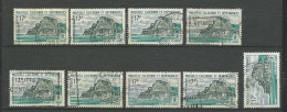 Nouvelle Calédonie Poste N° 336  Falaises De Lékine  9 Exemplaires Oblitérés    B/TB          Voir Scans    Soldé ! ! ! - Used Stamps