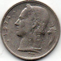 Belgique 1 Franc (cérès)  1974 - 1 Franc