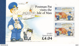Isle Of Man IOM 1994 Postman Pat Visits The Isle Of Man Mi 602-697 In Booklet MNH** - Man (Insel)