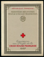 FRANCE 1957   CARNET CROIX - ROUGE N**MNH - Croce Rossa