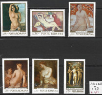 ROUMANIE 2454 à 59 ** Côte 7.50 € - Unused Stamps