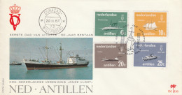 Netherlands - Curacao, Netherlands Antilles Cover 1967,motive Ships - Curacao, Netherlands Antilles, Aruba