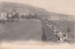 83 - SAINTE BAUME / DEPART PROCESSION POUR LA GROTTE / LACOUR 3261 - Saint-Maximin-la-Sainte-Baume