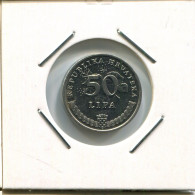 50 LIPA 1993 CROATIA Coin #AR666.U.A - Kroatië