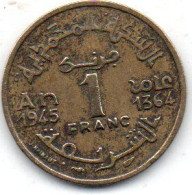 Maroc 1 Franc 1945 - Maroc