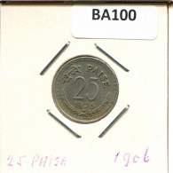 25 PAISE 1976 INDIA Coin #BA100.U.A - Inde