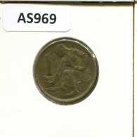 1 KORUNA 1981 CZECHOSLOVAKIA Coin #AS969.U.A - Cecoslovacchia