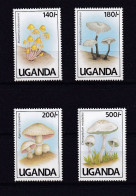 OUGANDA 1991 TIMBRE N°762/65 NEUF** CHAMPIGNONS - Oeganda (1962-...)