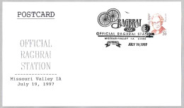 XXV OFFICIAL RAGBRAI STATION - Cicismo - Cycling. Missouri Valley IA 1997 - Radsport