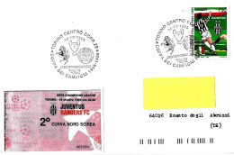ITALIA ITALY - 1995 TORINO Coppa Campioni 1995-96 JUVENTUS-RANGERS GLASGOW 4-1 - 7824 - 1991-00: Storia Postale