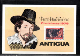 Antigua & Barbuda 1978 Sheet P.P.Rubens/Art Stamps (Michel Bl. 39) MNH - Antigua Y Barbuda (1981-...)