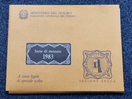 Repubblica Italiana - Serie Divisionale 1983 - FDC 10 Valori - Jahressets & Polierte Platten