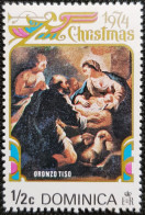 Dominique 1974 Christmas Stampworld N° 420 - Dominique (1978-...)