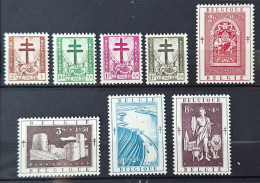 Belgique 1952 N°900/07  ** TB Cote 72€30 - Nuevos