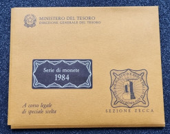 Repubblica Italiana - Serie Divisionale 1984 - FDC 10 Valori - Set Fior Di Conio